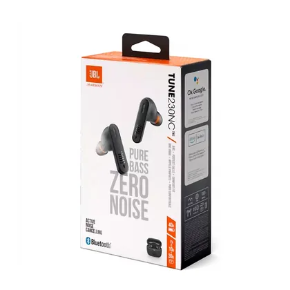 JBL Tune 230NC TWS, Active Noise Cancellation Earbuds with Mic, Massive 40 Hrs Playtime with Speed Charge