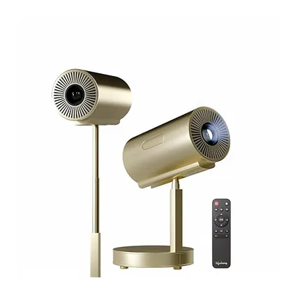 Lifelong Electronics Smart Projector with Adjustable Stand | Android, 1080P HD & 4K Ultra HD Support | 4500 Lumens, 720p Native