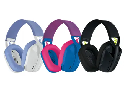 Logitech G435 Light Speed and Lightweight Gaming Bluetooth Wireless Over