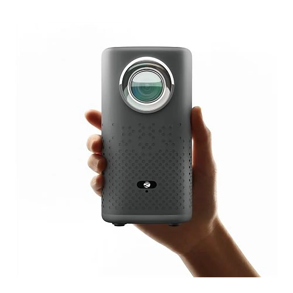Zebronics Pixaplay 74B Android Portable Smart Projector, 1080p Support, 3600 Lumens, 150" Screen, OTT Apps (Netflix, Prime)
