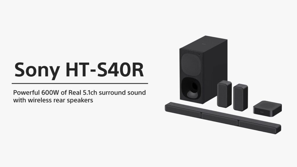 SONY HT S-40R REAL 5.1 CH DOLBY â True Solutions