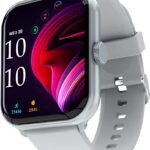 beatXP Marv Super 1.99" Big HD Display, One-Tap Bluetooth Calling, 100+ Sports Modes, Blood Pressure, SpO2 & Sleep Monitoring (Iced Silver)