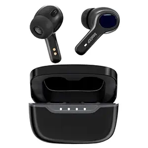 beatXP Pulse XPods Bluetooth True Wireless Ear buds with 40H Playtime, Dual Mic AI ENC, Low Latency for Gaming Mode, Type C earphone with 10mm drivers, IPX5, BT 5.3, Touch Control