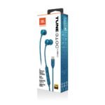 JBL Tune 310 Wired in-Ear Type C Headphones, Hi-Res Audio with Digital-to-Analog Converter, 3-Button EQ Preset Remote with Microphone, Tangle-Free Flat Cable, Compatible with USB-C Devices