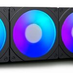 Phanteks (P-GO360MPH_DWT01) Glacier One 360MPH D-RGB AIO Liquid CPU Cooler, Infinity Mirror Pump Cap Design, 3X Silent 120mm MP PWM Fans, 3X D-RGB Halos Fan Frames, White, Medium