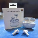realme in Ear Buds Air 6 Pro with Dual Drivers(11Mm+6Mmtweeter),40 Hrs Play Time,Fast Charge,50 Db ANC,Lhdc 5.0,55Ms Low Latency,360° Spatial Audio,Ip55 Dust&Water Resistant,Bt V5.3,Titanium Twilight