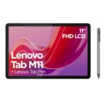 Lenovo Tab M11 with Pen| Wi-Fi Connectivity| 8 Gb Ram, 128 Gb ROM|11 Inch Screen| 90 Hz, 72% Ntsc, Fhd Display| Quad Speakers with Dolby Atmos|Octa-Core Processor |13 Mp Rear Camera