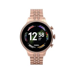 Fossil Gen 6 Digital Black Dial Women's Watch-FTW6077