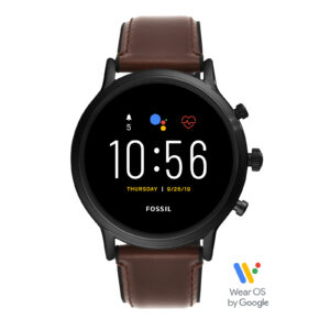 Fossil Gen 5 Carlyle Touchscreen Men's Smartwatch with Speaker, Heart Rate, GPS and Smartphone Notifications - FTW4026